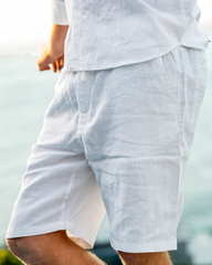 CASABLANCA – Premium Linen Shorts
