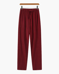 MARRAKECH - Linen Slim-Fit Pants