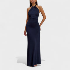 RIVA | Elegant Halter Maxi Dress