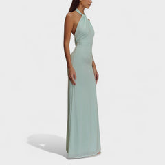 RIVA | Elegant Halter Maxi Dress