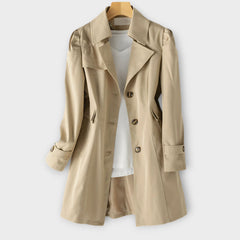 ELARA | Double-Breasted Trench Coat