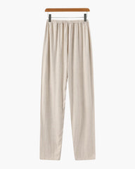 MARRAKECH - Linen Slim-Fit Pants