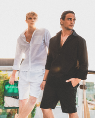 CASABLANCA – Premium Linen Shorts