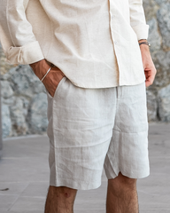 CASABLANCA – Premium Linen Shorts