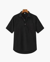 CASABLANCA - Linen Polo