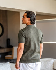 Premium Striped Polo