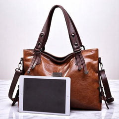 CASA - Refined Soft Leather Tote Bag