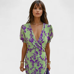 MIVA | Floral Wrap Dress